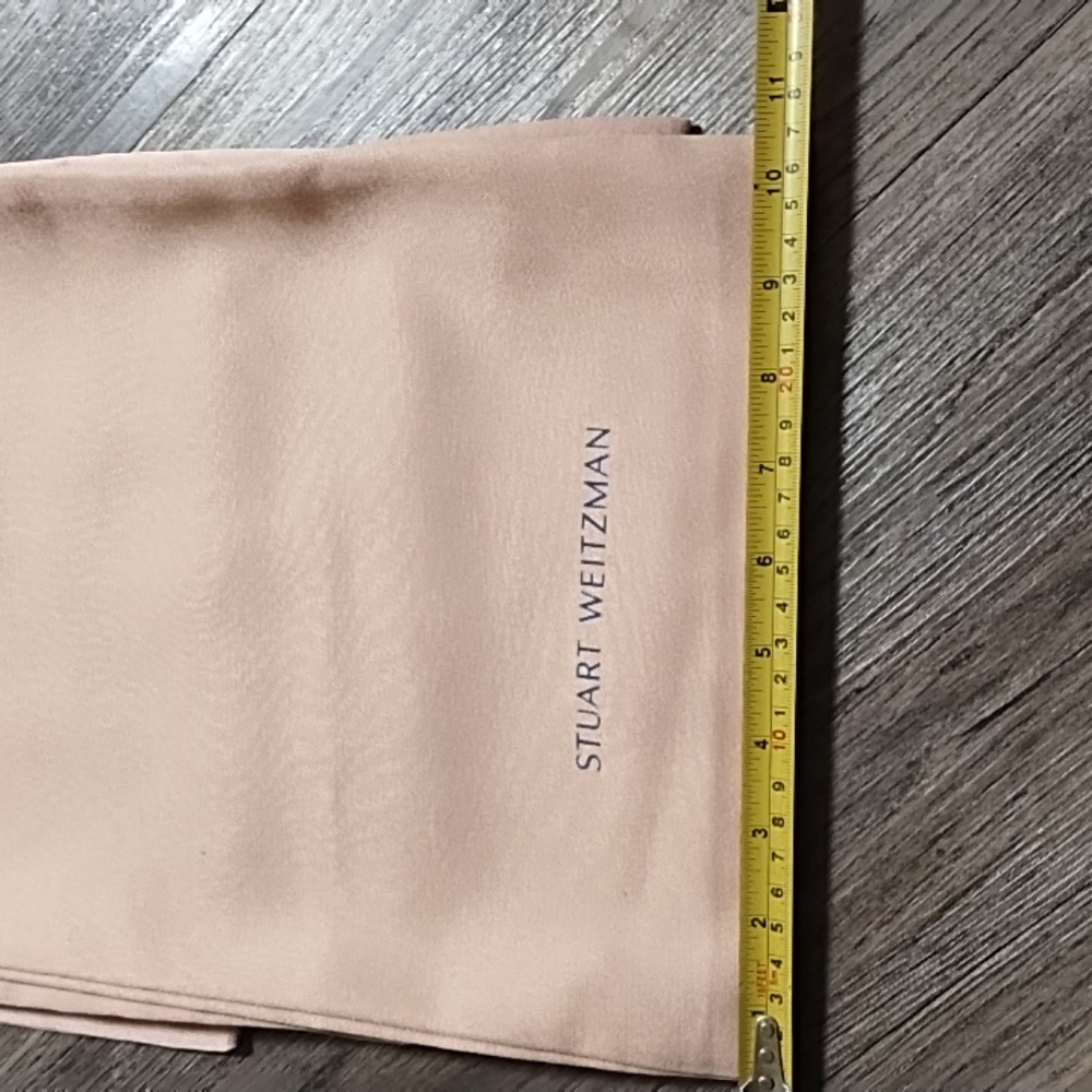 (5) Stuart Weitzman Blush Pink Shoe Bags - Picture 3 of 4